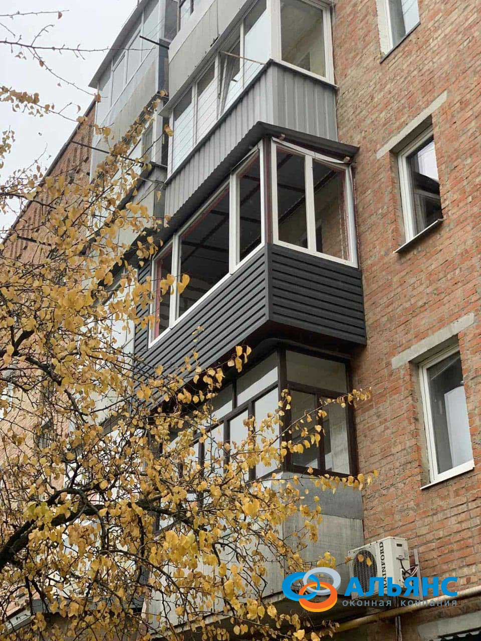 Монтаж балкона в Полтаве.