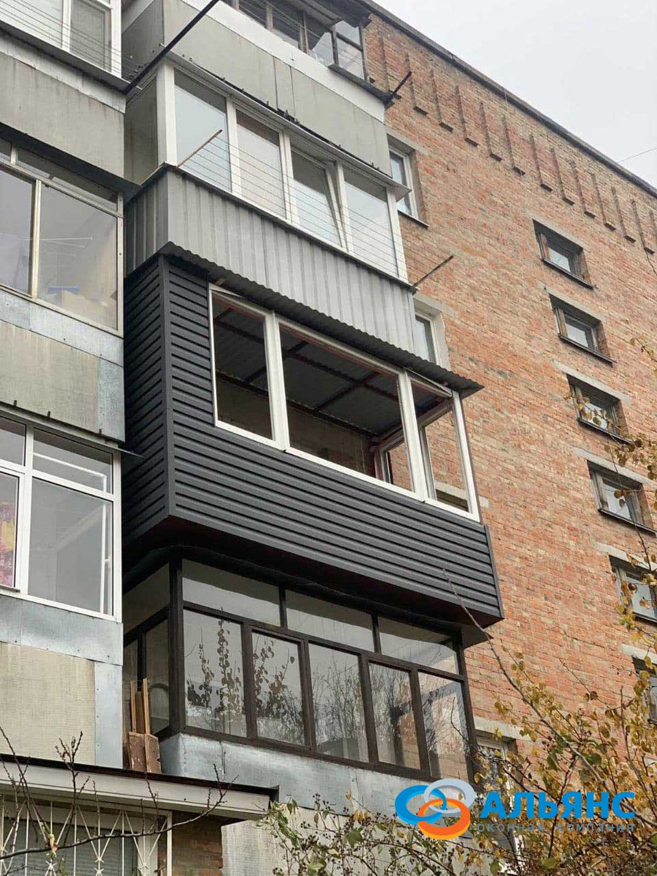 Продажа и монтаж балкона в Полтаве.