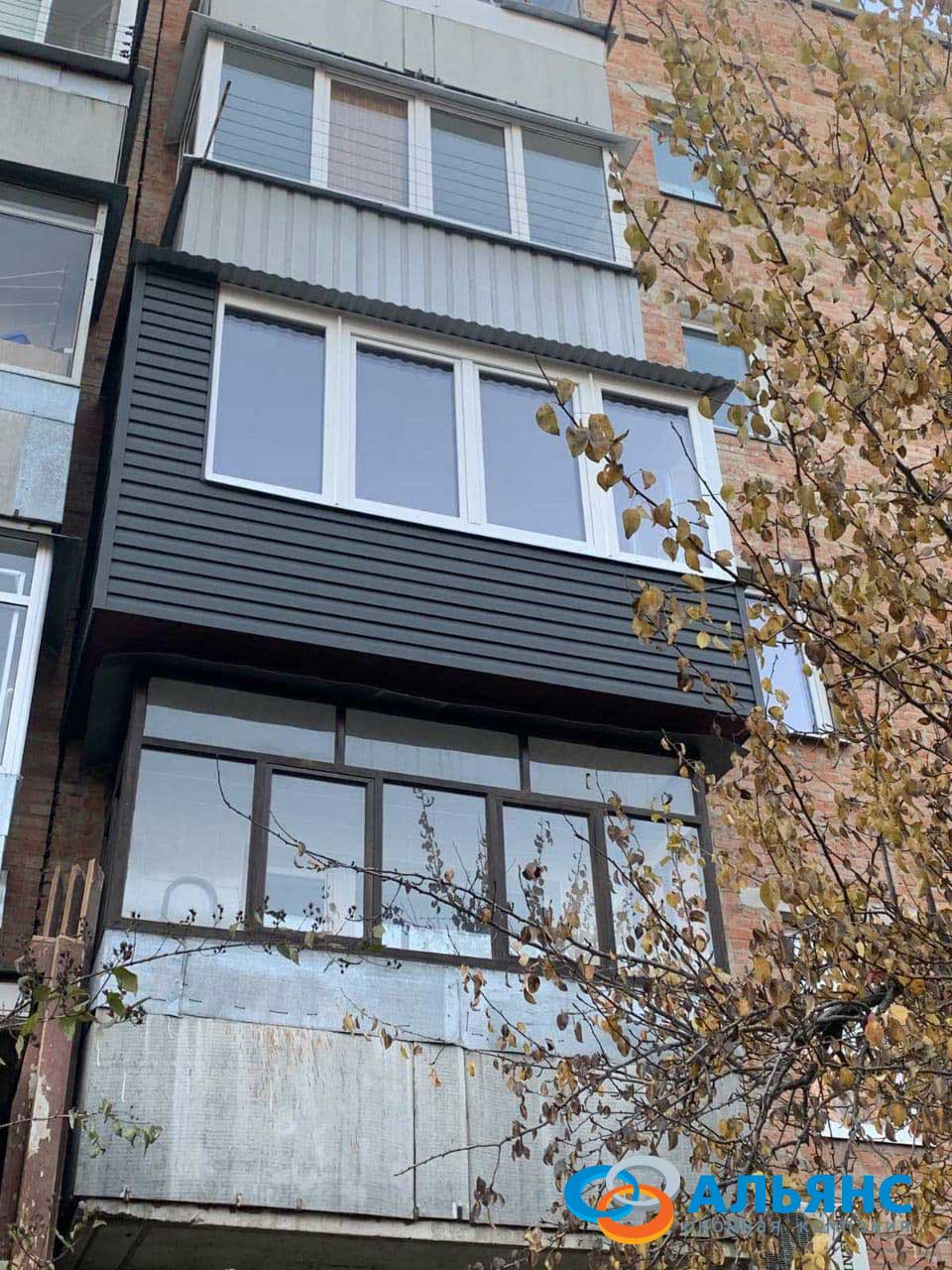 Монтаж балкона в Полтаве от компании Альянс Гранд